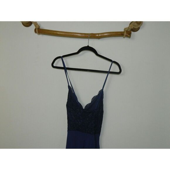 Lulu’s Dress Madalyn Navy Blue Maxi Dress Size X-Small - Picture 4 of 7